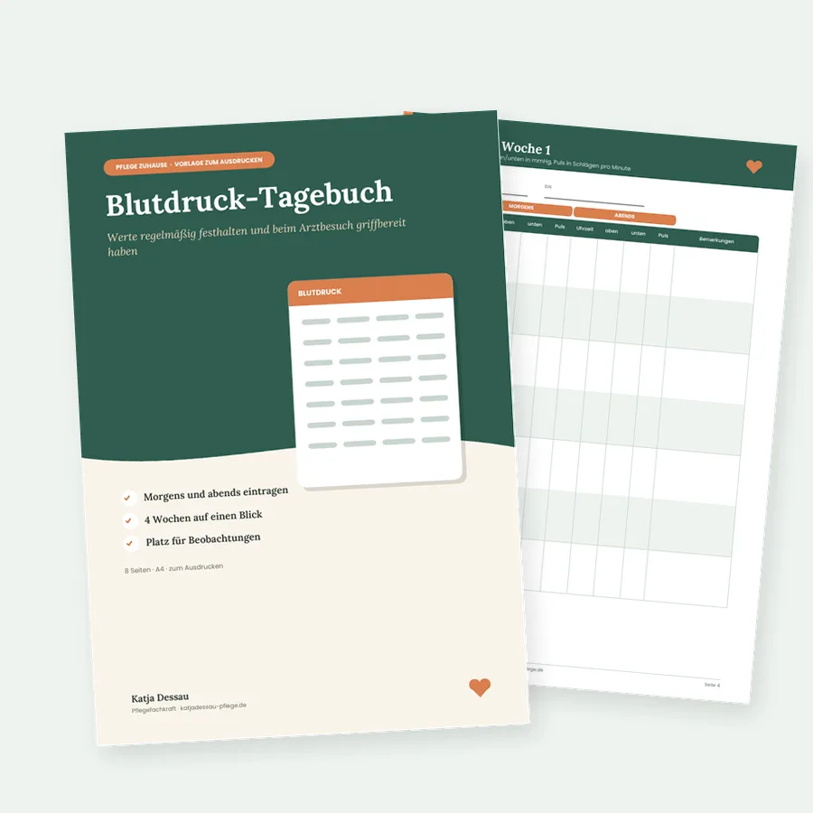 Vorschau: Blutdruck-Tagebuch
